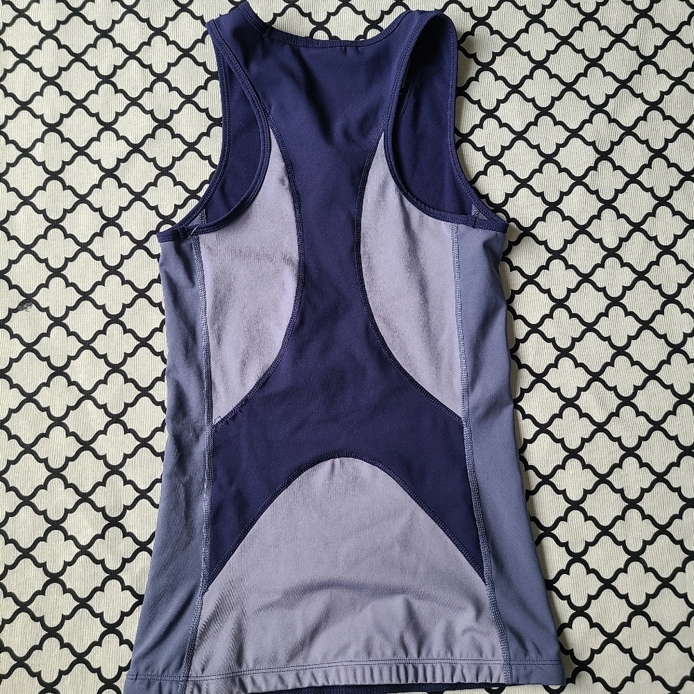 Gymshark Illusion Colorblock Racerback Tank Top Size XS - Picture 4 of 8